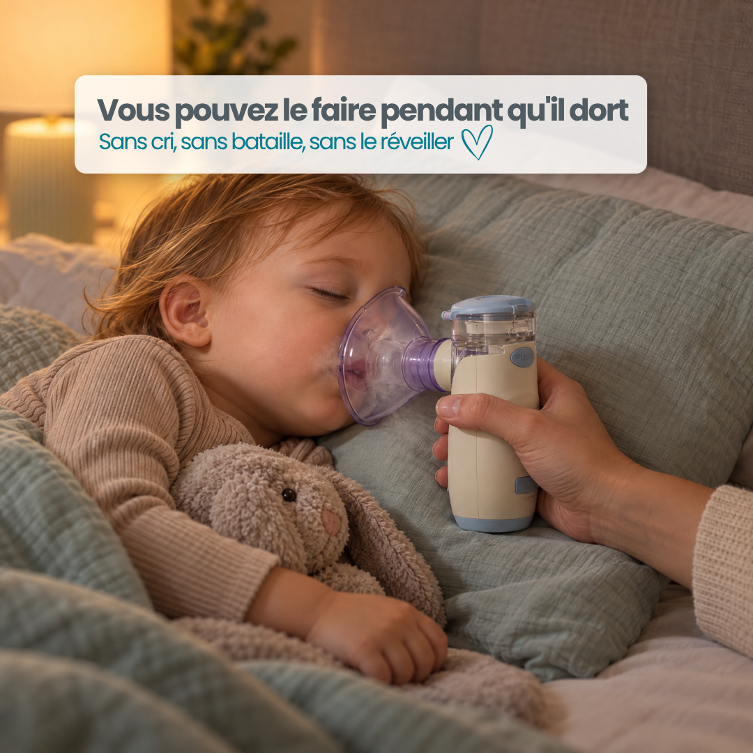 Anivo Pro, aérosol portable pour enfant au sérum physiologique
