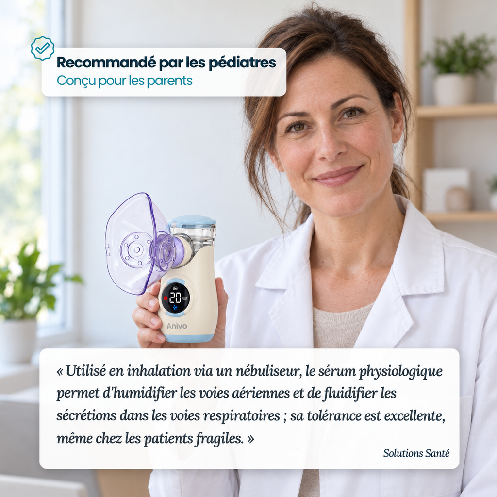 Nébuliseur pour bébé Anivo Pro avec masque enfant
