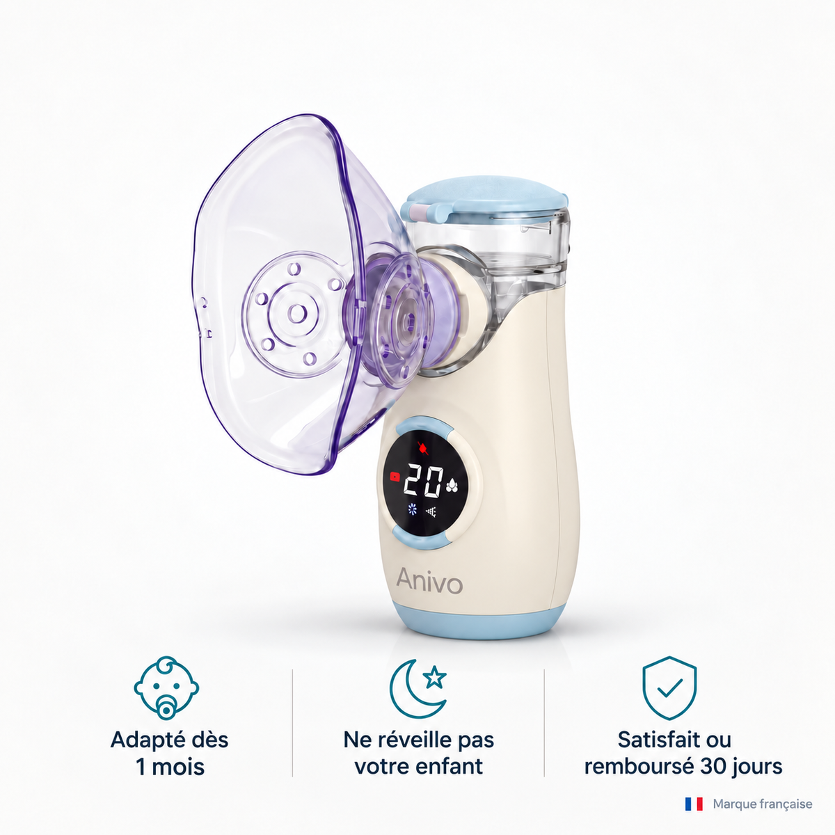 Nébuliseur enfant portable Anivo Pro